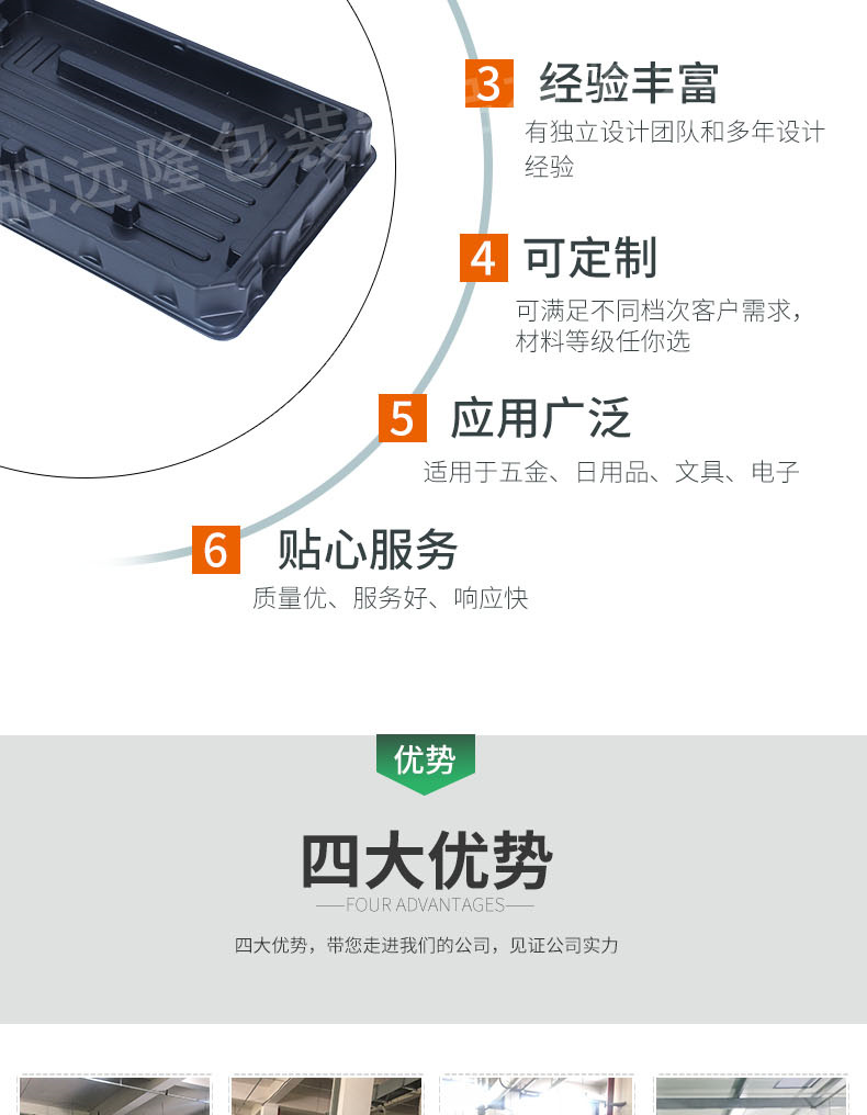 abs防靜(jìng)電内(nèi)托吸(xī)塑托盤包裝産品