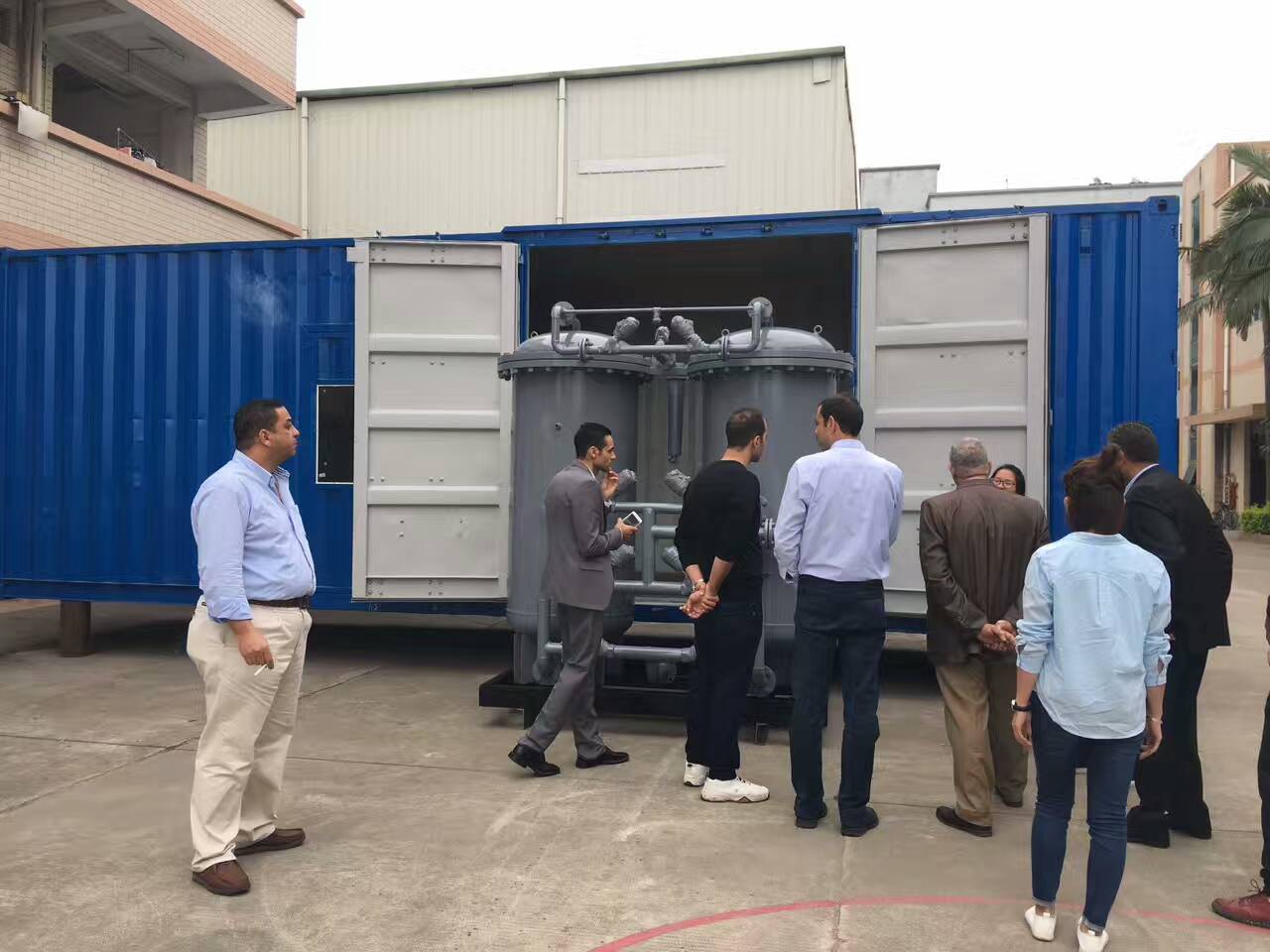 集裝箱(xiang)移動制(zhì)氮機